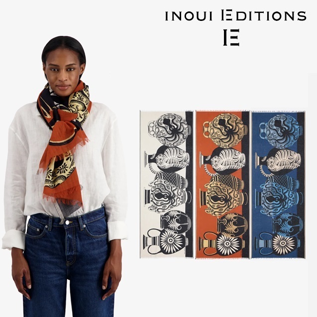 即納 INOUI EDITIONS イヌイエディションズ スカーフ ET19MYC
