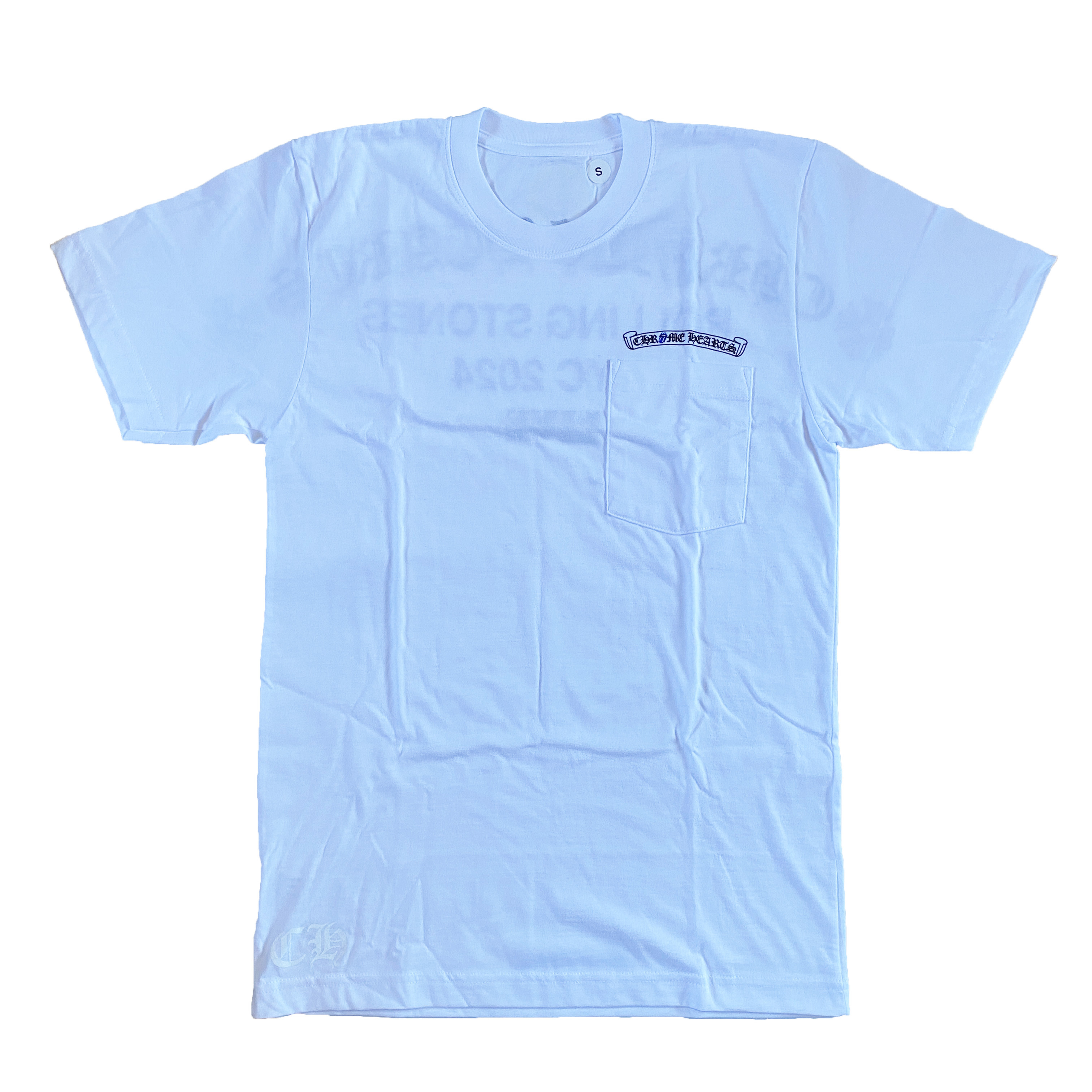 クロムハーツ Tシャツ ローリング ストーンズ ニューヨーク 2024