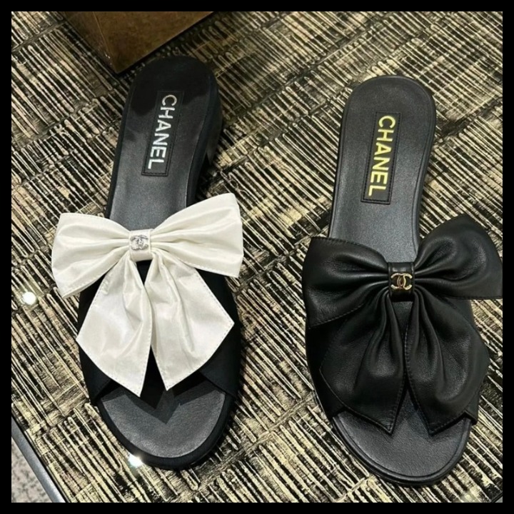 ☆リボンが可愛い☆【CHANEL】サンダル