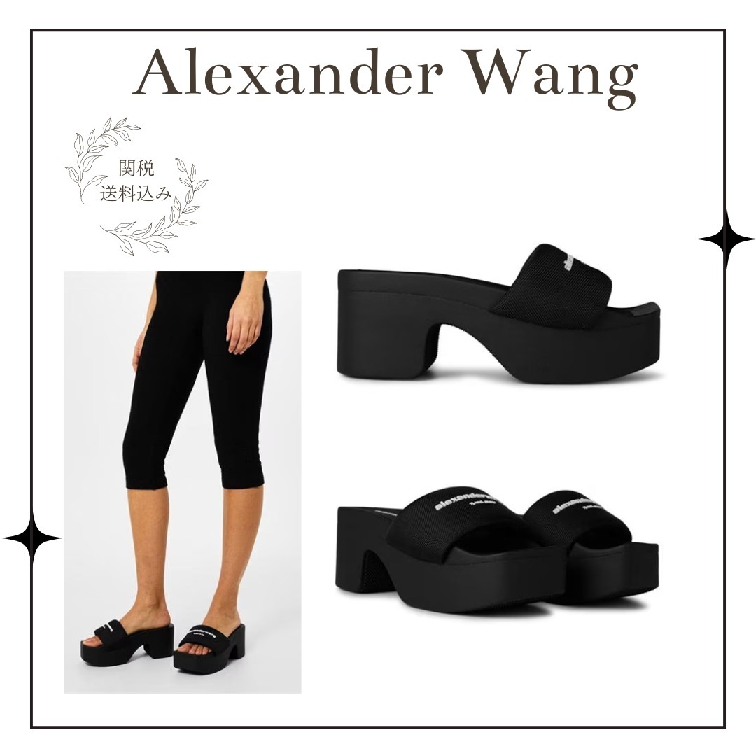 【Alexander Wang】プラットフォーム 厚底サンダル