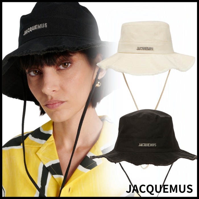 【関税込】JACQUEMUS ジャックムス バケットハット ロゴ 人気