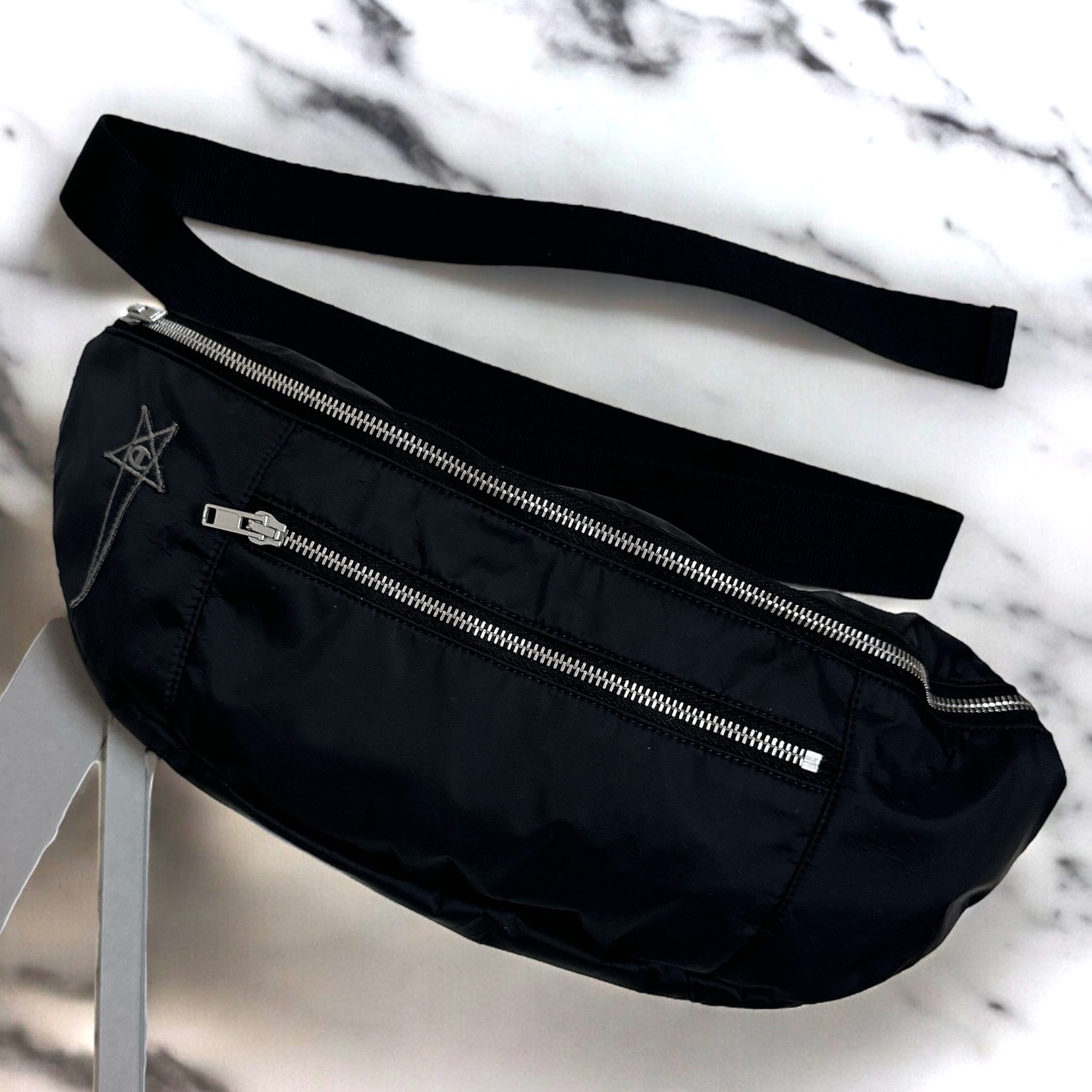 関税込★RICK OWENS × CHAMPION  Logo Belt Bag