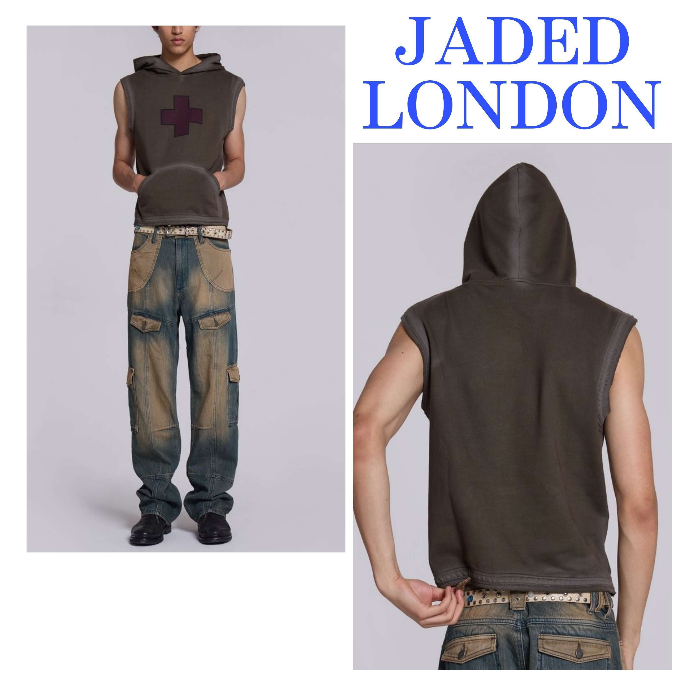 JADED☆Anti アンチ ノースリーブパーカー【UK発】