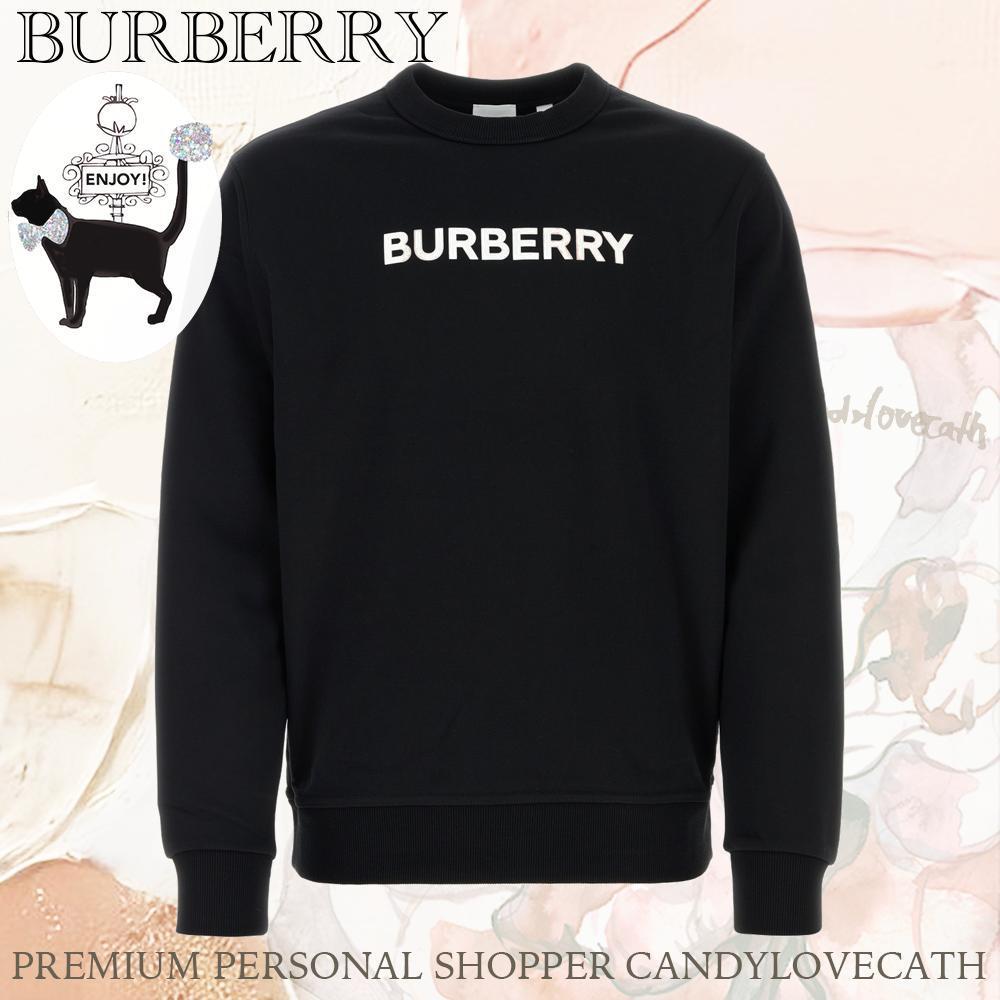 スウェット・トレーナー BURBERRY Black Stretch Cotton Oversize Sweater