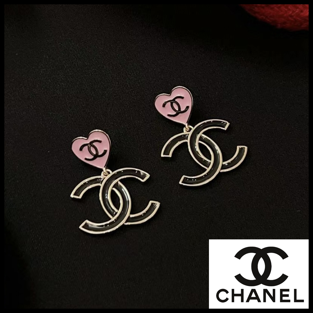 売れ筋商品★【CHANEL】24A新作 ピアス ロゴ ccマーク ハート