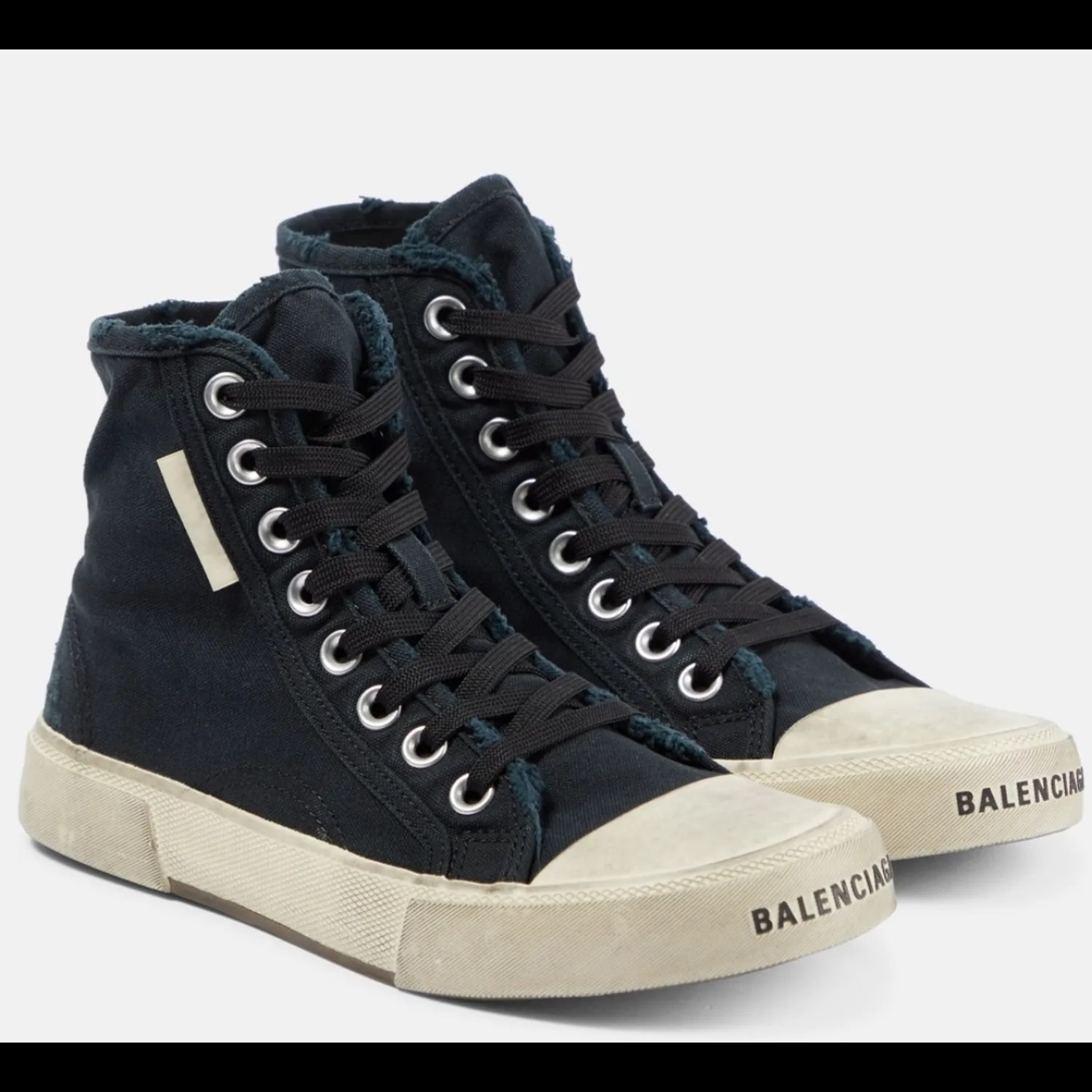 【関税送料込】 BALENCIAGA Paris ハイカットスニーカー
