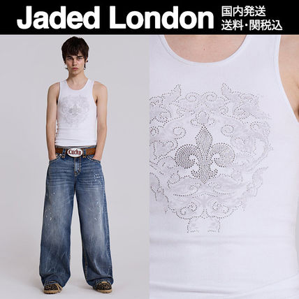 【翌日発送可能】 JADED LONDON(ジェイデッドロンドン) タンクトップ(メンズ トップス