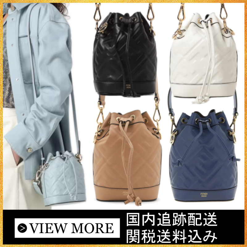 【関税送料無料】FENDI モン トレゾール ミニバッグ FFモチーフ