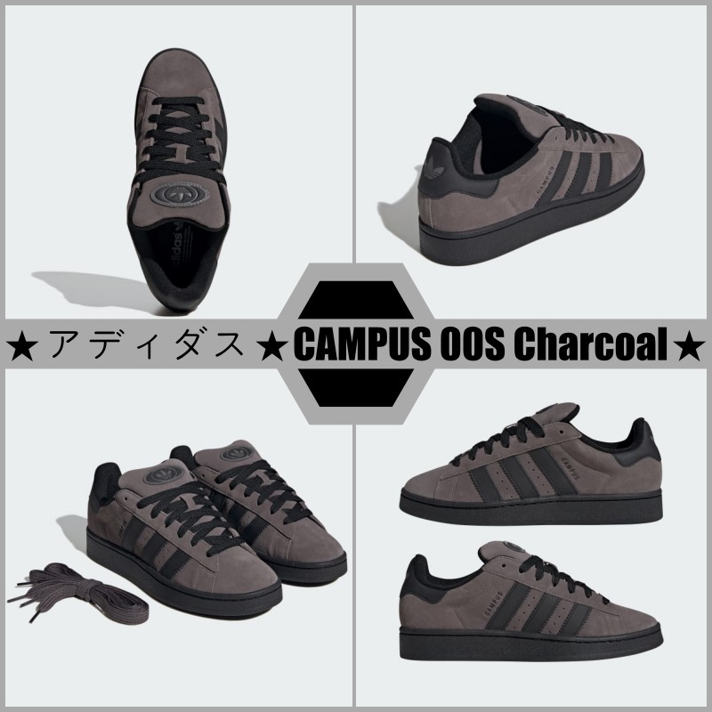【大人気】★アディダス★CAMPUS 00S Charcoal 早い者勝ち!!