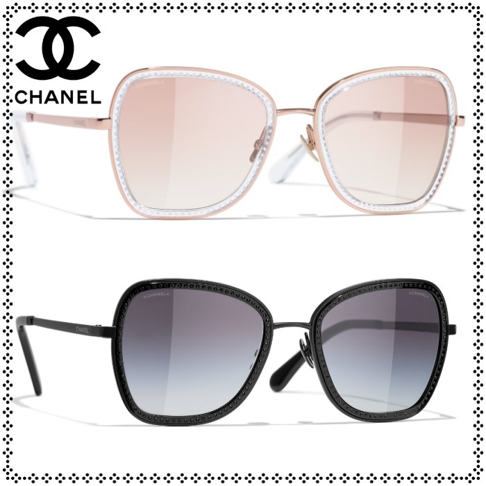 24A新作人気カラー♡【CHANEL】スクエアシェイプサングラス