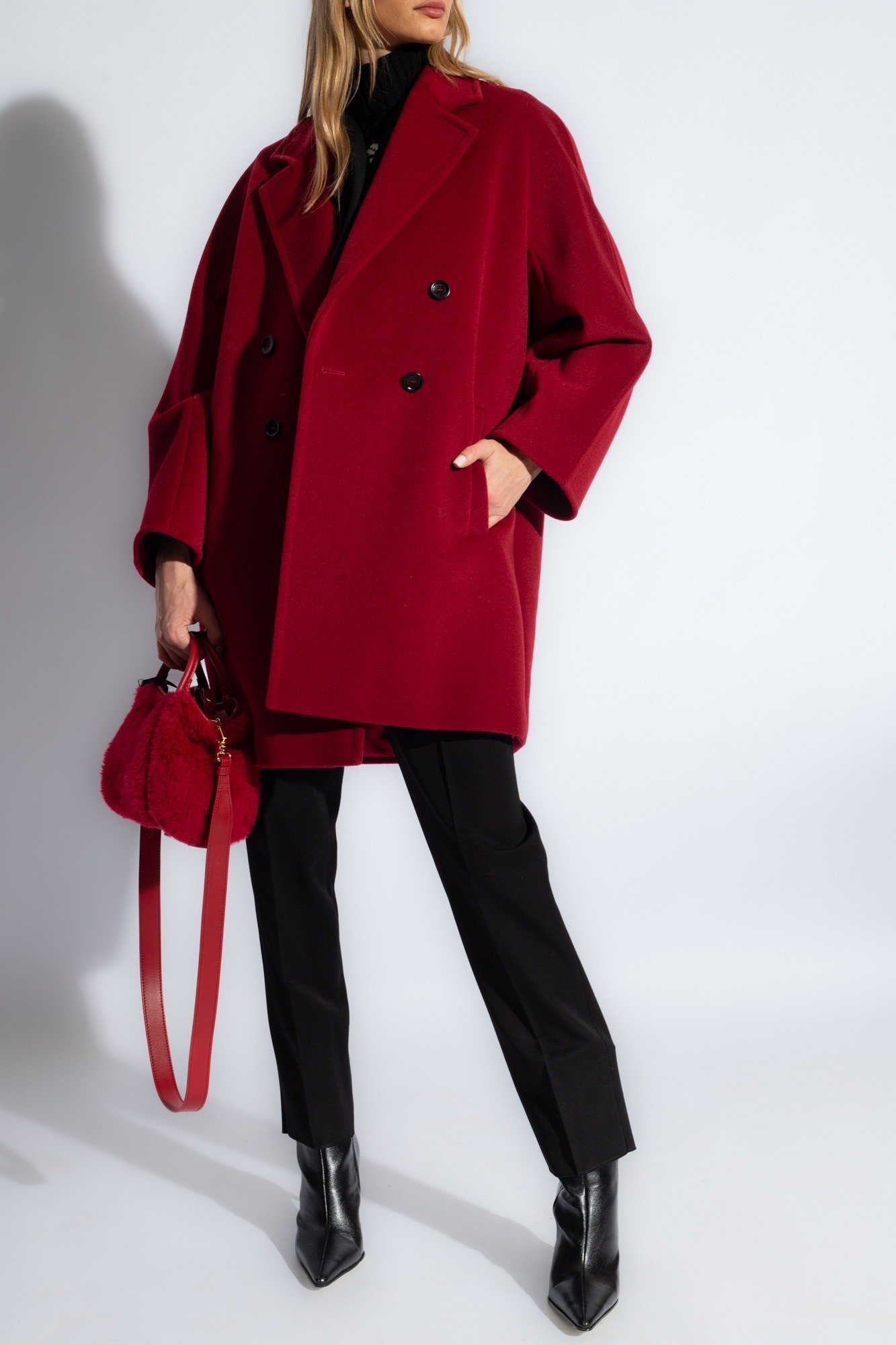 《送料無料》 MAX MARA 101801 Short Icon Coat ADDURRE