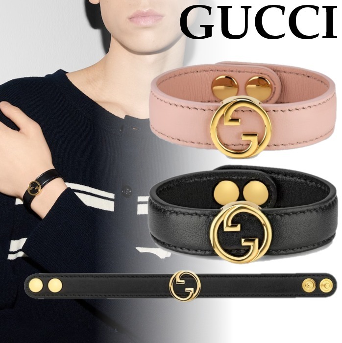 国内直営**GUCCI** ラウンド インターロッキングG ブレスレット