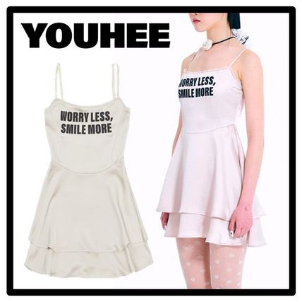 ☆IVE ウォニョン着用☆【YOUHEE】☆サテン フレア ミニドレス☆ IVE ウォニョン着用☆関税込☆YOUHEE☆サテン フレア ミニドレス