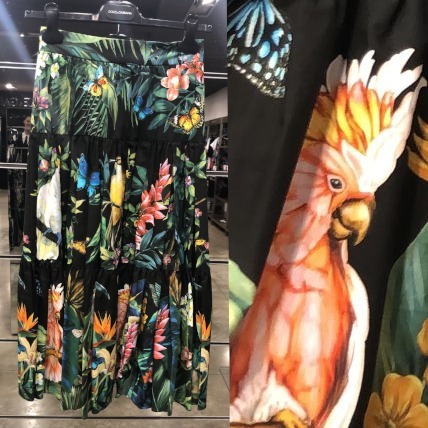 Dolce & Gabbana トロピカル柄 スカート