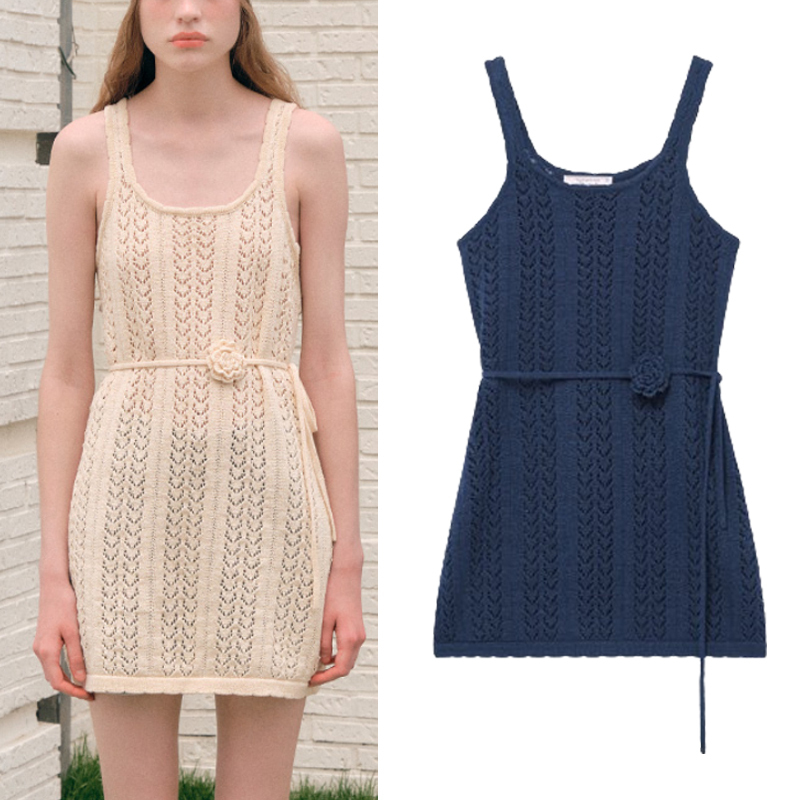 ROLAROLA★大人気★ROSE STRAP SLEEVELESS ONEPIECE_2色
