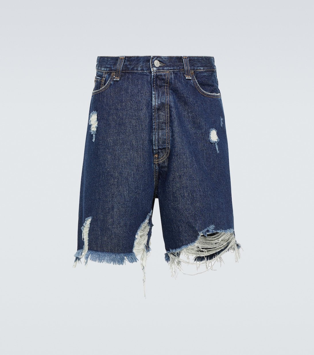 Acne Studios - ルーズフィット デニムショートパンツ - ミッド