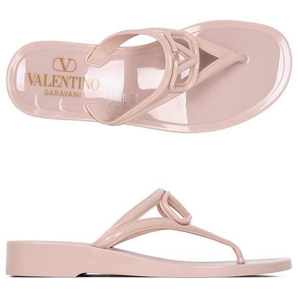 VALENTINO Vロゴ トング サンダル