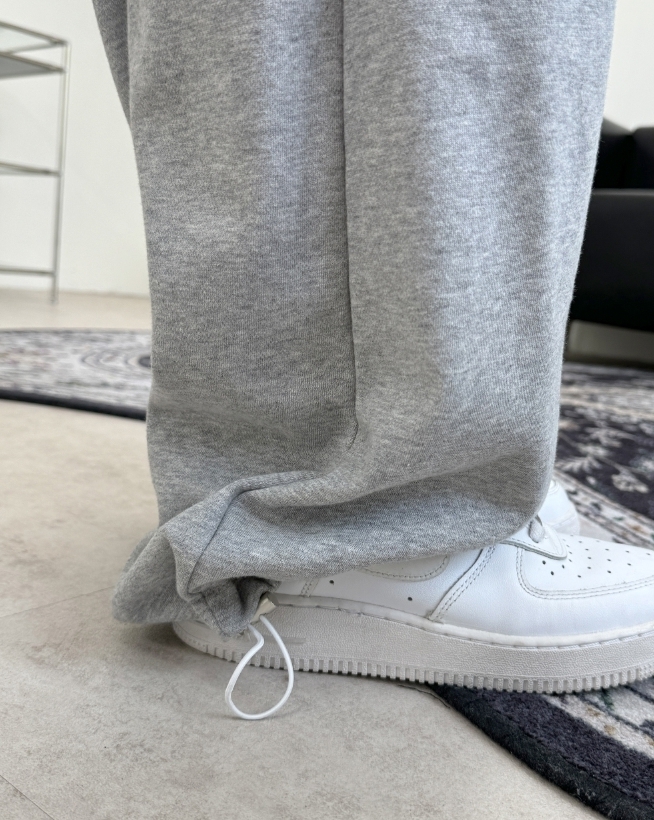 【SATIIIZ】Cher Cool Air Pintuck SweatPants