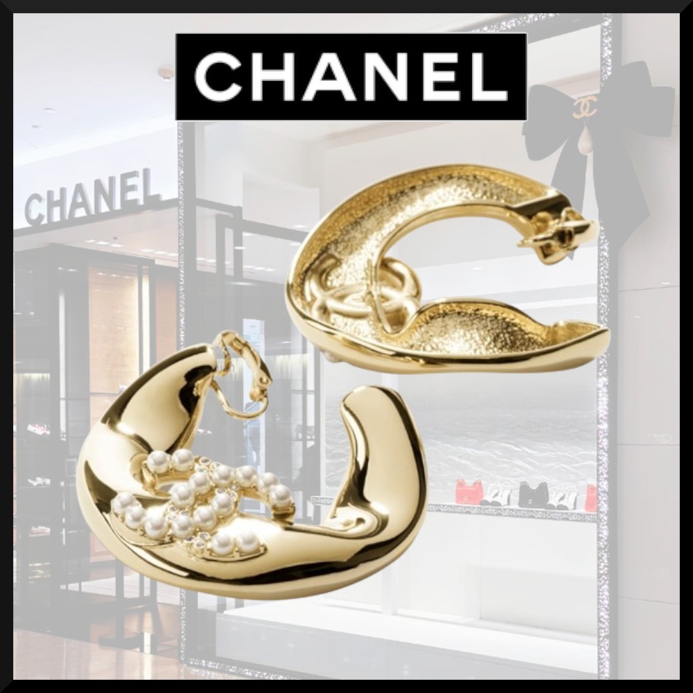 【エレガントな印象に♡】CHANEL ピアス