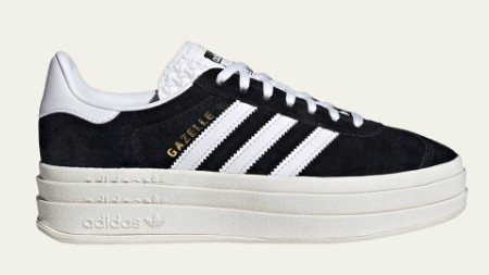 スニーカー (W) Adidas Gazelle Bold Core Black Cloud White