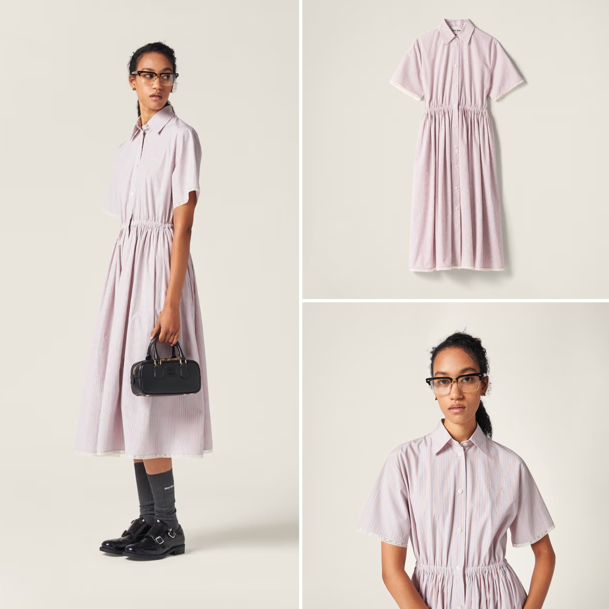 《送料無料》 Miu Miu Cotton dress