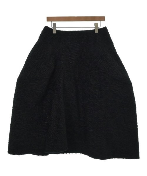 COMME des GARCONS ひざ丈スカート 黒 2005524F0079