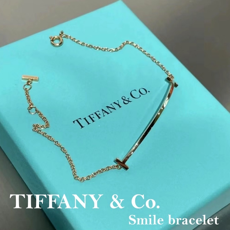 Tiffany & Co. スマイル ブレスレット イエローゴールド