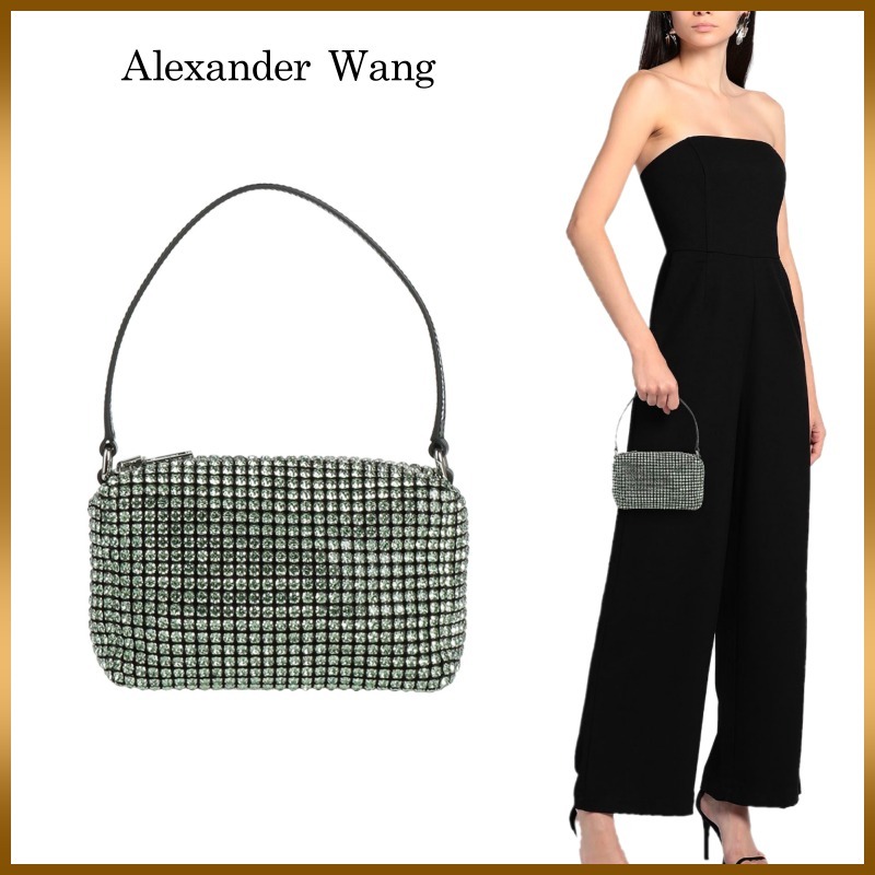 おすすめプライズ｜株式会社タイトー alexanderwang ストーン装飾 ボディバッグ（楽天市場】【中古 バッグ
