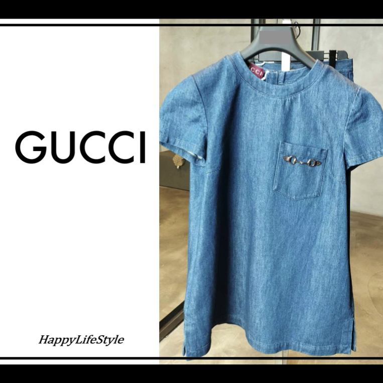 lovely♪◇HORSEBIT デニム ドレス◇GUCCI