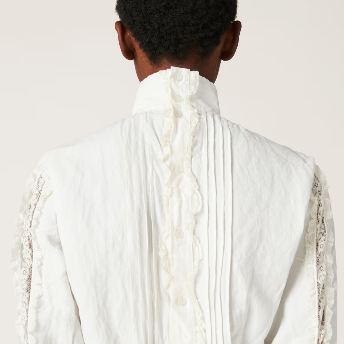 《送料無料》 Miu Miu Slubbed canvas dress