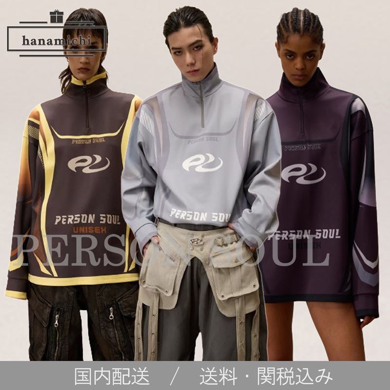 PERSONSOUL*日本未入荷 レーシングエレメント/ハイネック T