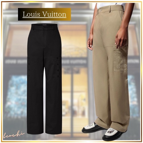 国内発送＊LOUIS VUITTON＊フロックコットンワークウェアパンツ