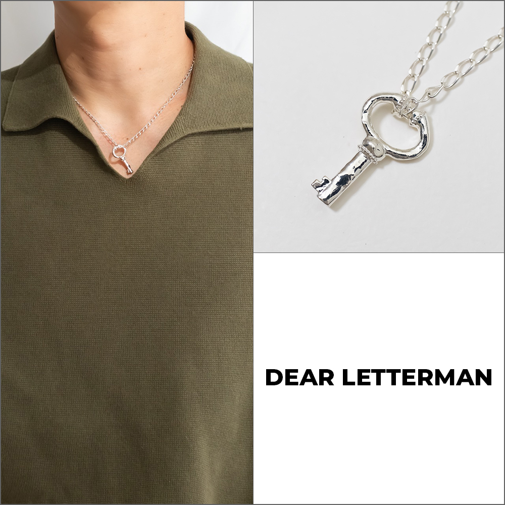 【Dear Letterman】スターリングシルバー AYSA キーネックレス