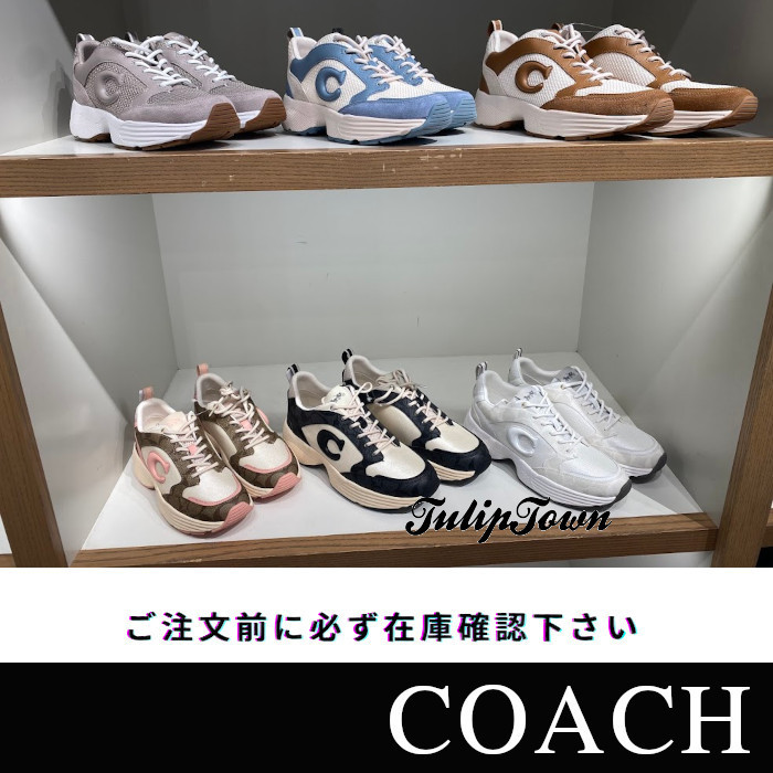 【COACH】Strider スニーカー 在庫確認下さい