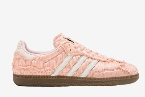 スニーカー Caroline Hu x Adidas Women Samba Satin Pink