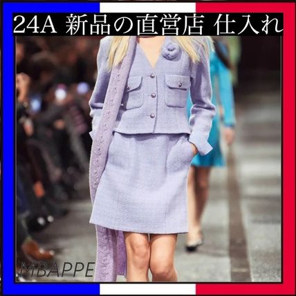 パープル（紫）系 CHANEL(シャネル) スカーフ(レディース