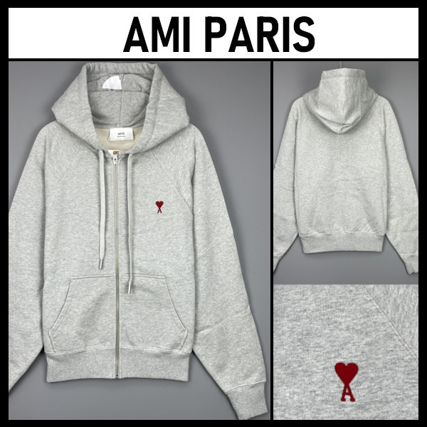 【AMI PARIS】 アミ パリス ロゴ スウェット パーカー