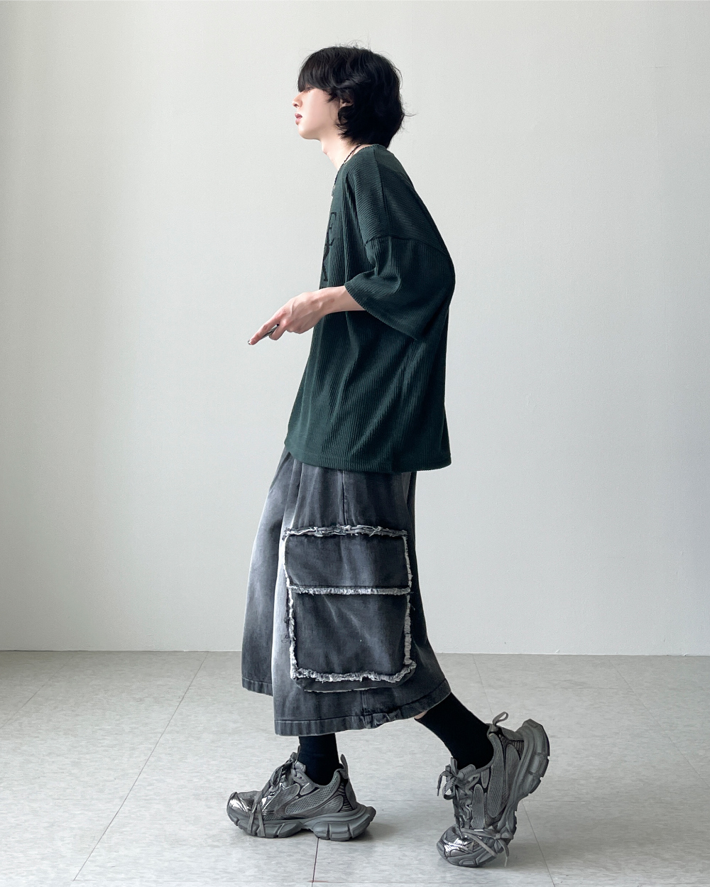【YOURNUS】Jinx Dekki Bermuda Denim YOURNUS】Jinx Dekki Bermuda Denim