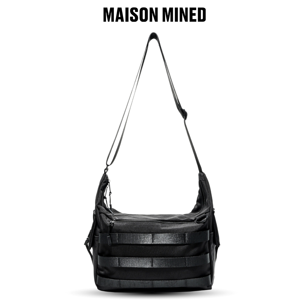 【MAISON MINED】24SS★ WEBBING SIDE BUCKLE CROSS BAG