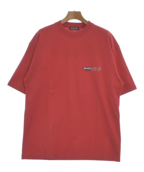 BALENCIAGA バレンシアガ Tシャツ・カットソー 赤 2008824Y0195