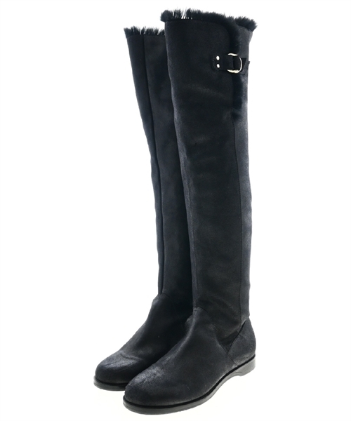 JIMMY CHOO ジミーチュー ブーツ 黒 35(21.5cm位) 2014923N0030