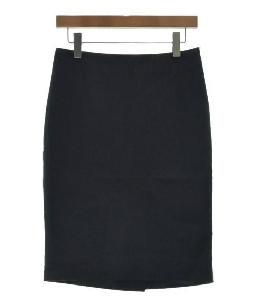 MARNI マルニ ひざ丈スカート 紺 38(S位) 2108424F0270