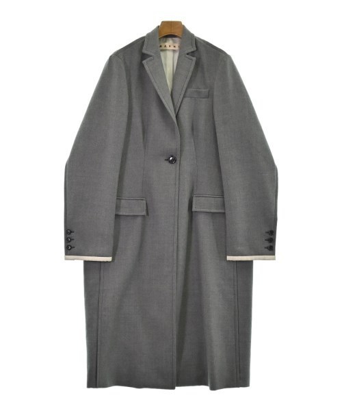 MARNI マルニ チェスターコート グレー 40(M位) 2108424M0368