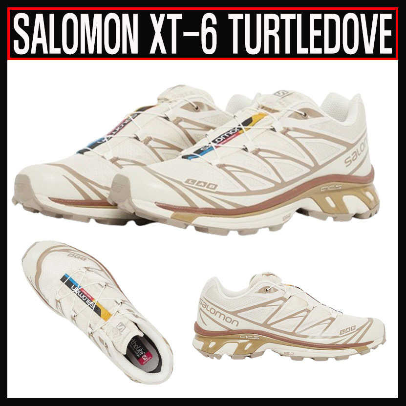 人気 ☆ SALOMON ☆ XT-6 TURTLEDOVE