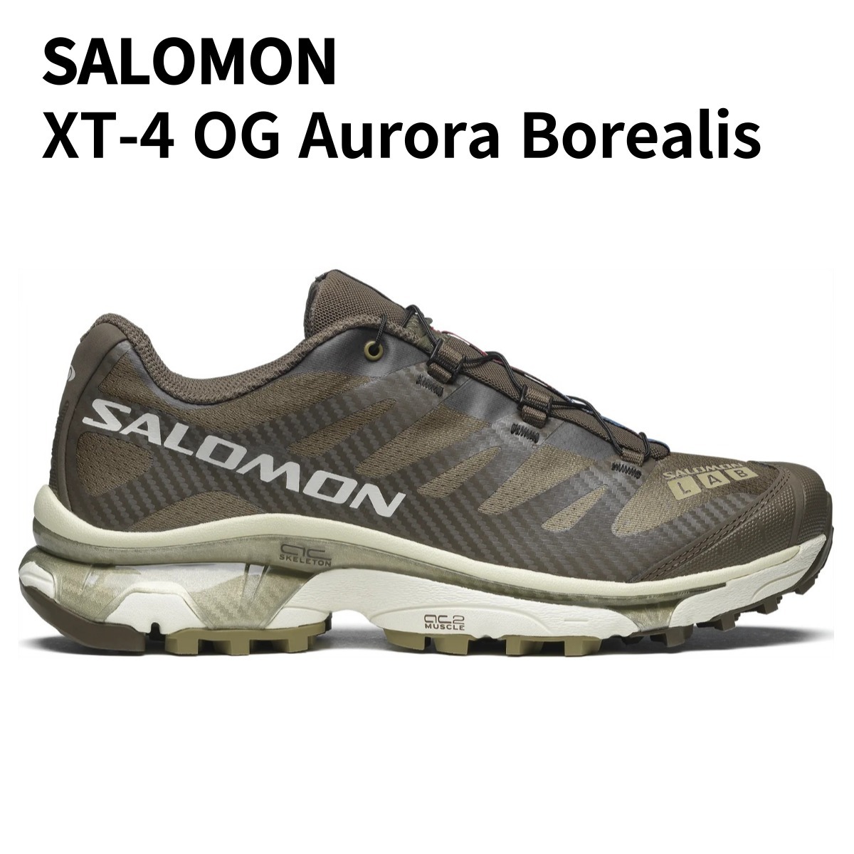 【SALOMON】 XT-4 OG Aurora Borealis ★ BROWN