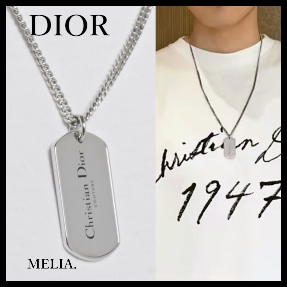 【コーデのアクセント★】DIOR COUTURE プレートペンダント