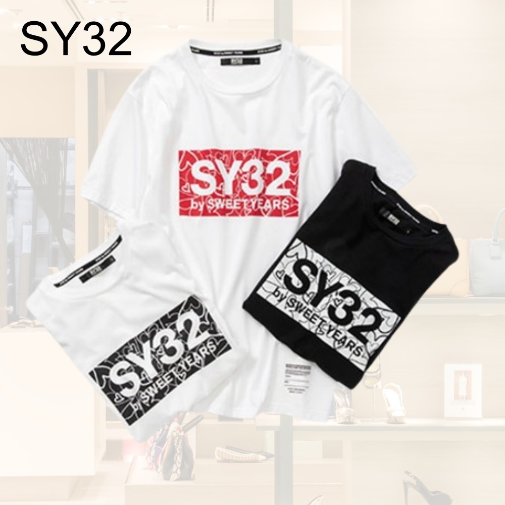 ★SY 32★ハートボックスロゴTシャツ