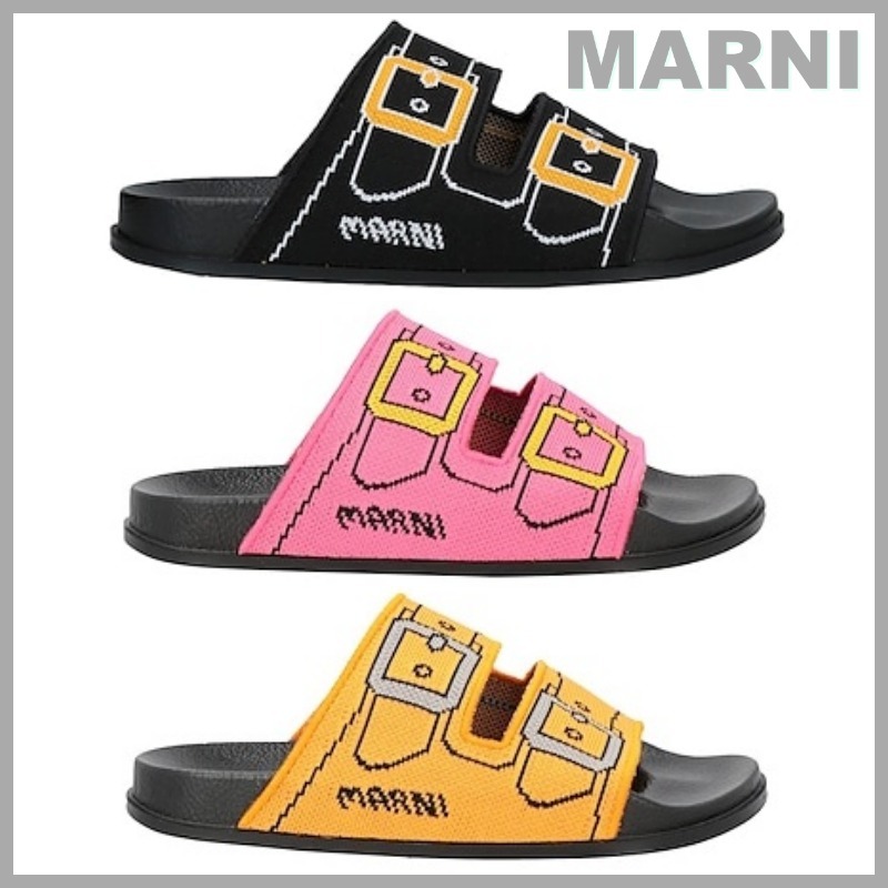 【MARNI】ロゴ サンダル *送料/関税込み*