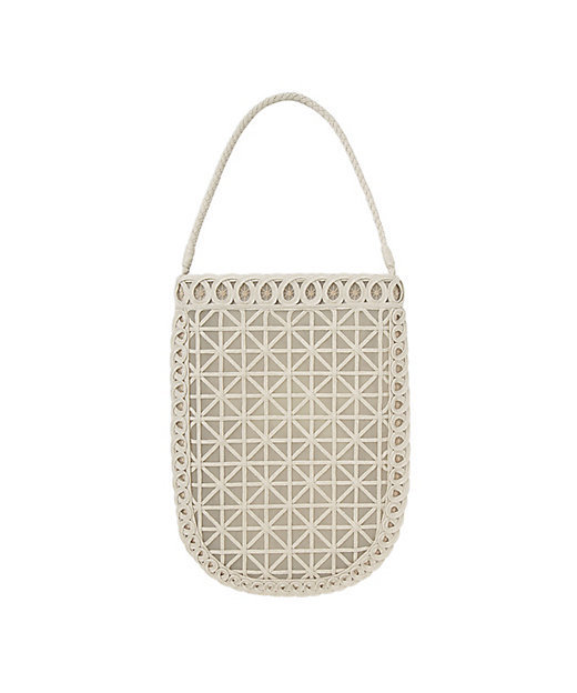 □Mame Kurogouchi□マメ Cording Embroidery Round Tote Bag