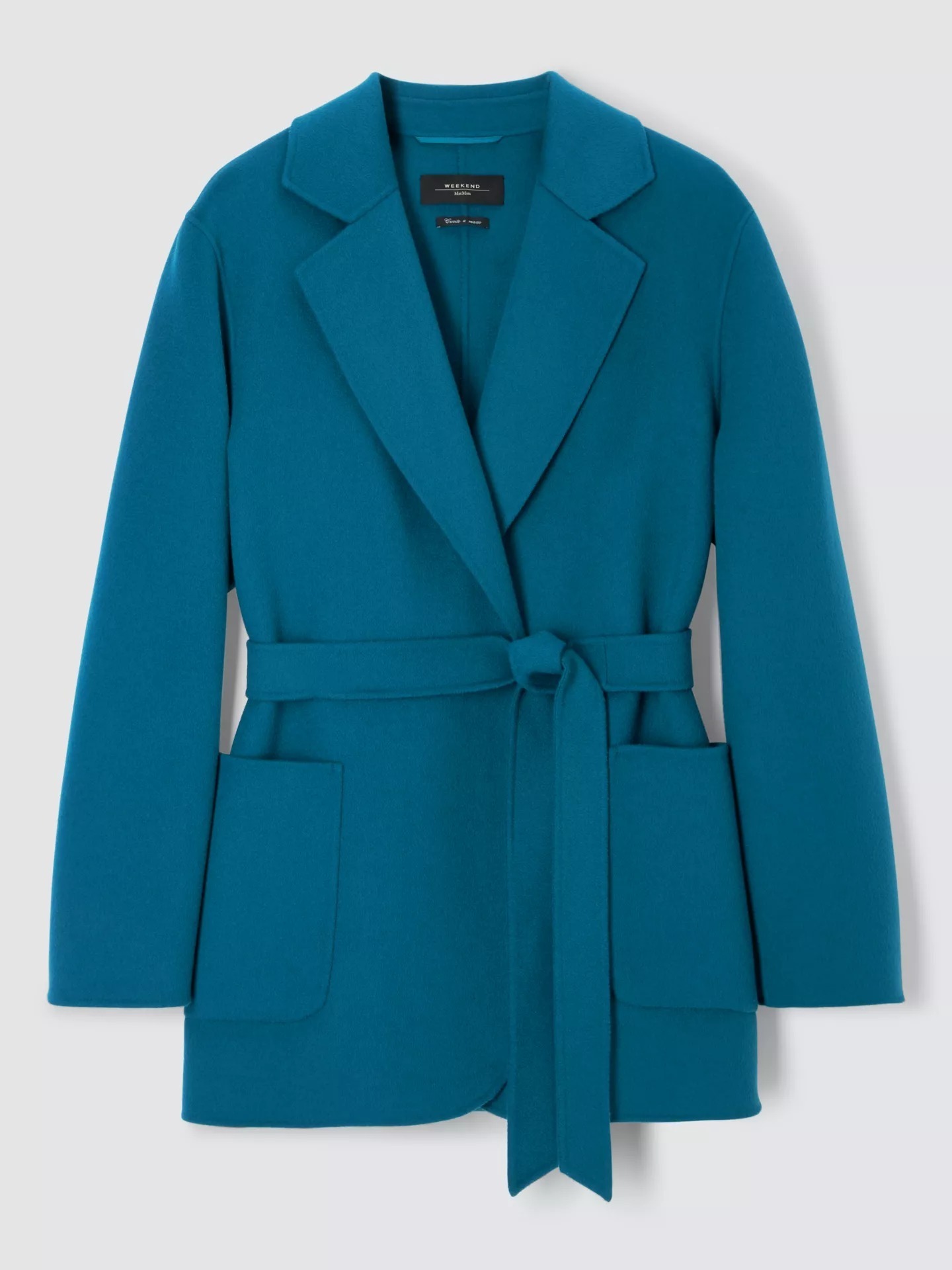 《送料無料》 MAXMARA Oversized wool jacket with belt ELLIPSE